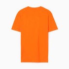 Футболка мужская, цвет оранжевый, р-р 50 - Фото 4