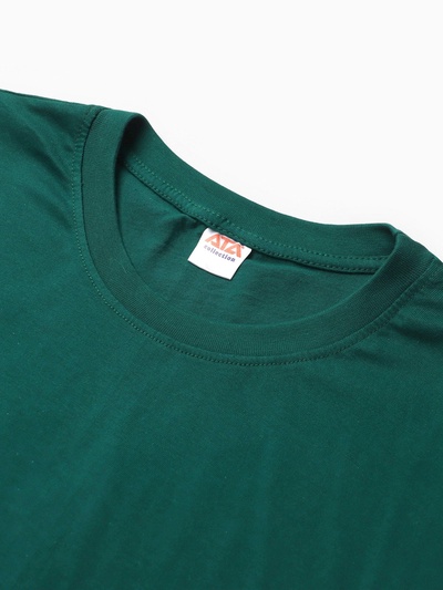 Футболка мужская, тёмно-зелёная, р-р 48