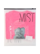 Футболка женская из вареного хлопка MIST Streetwear, розовая, размер 44 (M) - Фото 9
