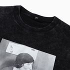 Футболка мужская MIST «Пивко» из вареного хлопка, черный, р-р M - фото 24715495