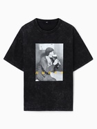Футболка мужская MIST "Пивко" из вареного хлопка, цв. черный, р-р L - фото 809607649