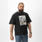 Футболка мужская MIST "Пивко" из вареного хлопка, цв. черный, р-р L 10204733