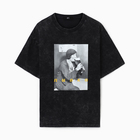 Футболка мужская MIST "Пивко" из вареного хлопка, цв. черный, р-р XL 10204734