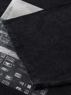 Футболка мужская MIST "Город" из вареного хлопка, цв. черный, р-р L - фото 809607668