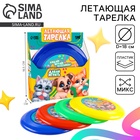 Фрисби, летающая тарелка «Твои друзья», 18 см, в шоубоксе, МИКС - Фото 1