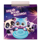 Фрисби, летающая тарелка «Зверушки», 18 см, в шоубоксе, МИКС - Фото 11