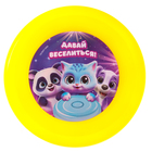 Фрисби, летающая тарелка «Зверушки», 18 см, в шоубоксе, МИКС - Фото 7