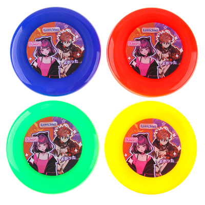 Фрисби, летающая тарелка «Аниме», 18 см, в шоубоксе, МИКС