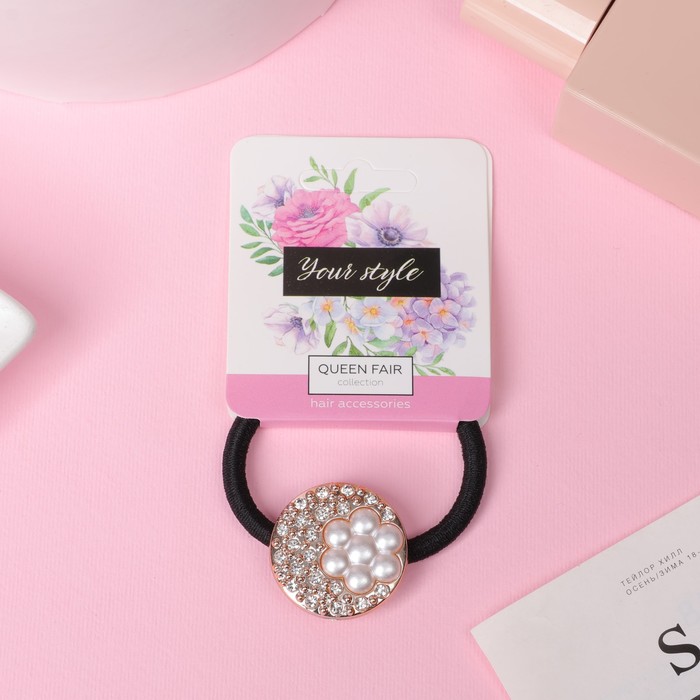 

Резинка для волос "Мэйбл" цветок, 5 см