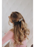 Заколка - автомат для волос «Элоди», бант, 7 см - Фото 5