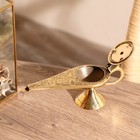 Подставка под благовония «Лампа Аладдина», 5 см, латунь - Фото 4