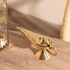 Подставка под благовония «Лампа Аладдина», 5 см, латунь - Фото 5