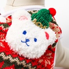 Кардиган с мишкой для собак, новогодний, размер M - Фото 8