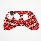 Кардиган с мишкой для собак, новогодний, размер M - Фото 10