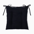 Сидушка на стул «Этель» Minimalist design, 42×42 см, лён 54%, хлопок 46%, 500 г/м² - фото 26058941