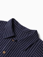 Костюм детский (рубашка и шорты) «Крошка Я», рост 74-80 см, синий - фото 50890249