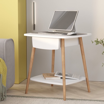 Столик журнальный «Рио», 540×490×565 мм, цвет белый снег