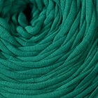 Трикотажная пряжа вторичная 90% хлопок,10% п/э, 100м/450±50 гр (изумрудный) МИКС - фото 24433399