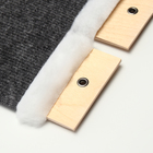 Когтеточка угловая, ковролин с мехом, 45 х 20 см - фото 24403815