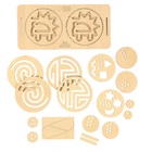 Нейротренажеры для детей «Межполушарные доски со спирографом», 16 трафаретов - Фото 7