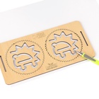 Нейротренажеры для детей «Межполушарные доски со спирографом», 16 трафаретов - Фото 8