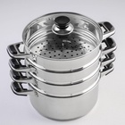 УЦЕНКА Мантоварка из нержавеющей стали «Алтын», 13.7 л, d=24 см, индукционное дно - Фото 3