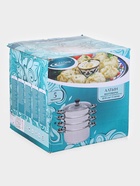 УЦЕНКА Мантоварка из нержавеющей стали «Алтын», 13.7 л, d=24 см, индукционное дно - Фото 8