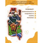 Раскраска многослойная «Яга», 5 слоёв, кисть, краска, клей - Фото 2