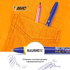 Ручка гелевая, BIC "Пиши-стирай" со стираемыми чернилами, узел 0,7 мм, чёрная - фото 113245245