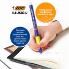 Ручка гелевая стираемая BIC Gelocity Illusion, узел 0.7 мм, чернила синие, цена за 1 шт 10528103 - фото 14078236