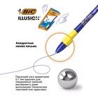 Ручка гелевая стираемая BIC Gelocity Illusion, узел 0.7 мм, чернила синие, цена за 1 шт 10528103 - фото 14071915