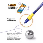 Ручка гелевая стираемая BIC Gelocity Illusion, узел 0.7 мм, чернила синие, цена за 1 шт. - Фото 6