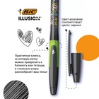Ручка гелевая стираемая BIC Gelocity Illusion, узел 0.7 мм, чернила чёрные, цена за 1 шт. - Фото 3