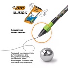 Ручка гелевая стираемая BIC Gelocity Illusion, узел 0.7 мм, чернила чёрные, цена за 1 шт. - Фото 5