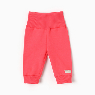 Штанишки детские MINAKU, рост 80-86 см, коралловый