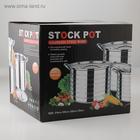 УЦЕНКА Набор кастрюль, 4 шт: 24×16.5 см, 26×17 см, 28×20 см, 30×21 см - Фото 5