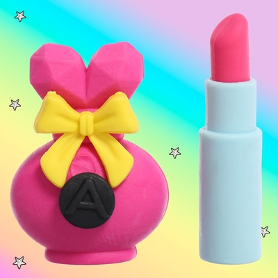 Игровой набор «Красотка», ластики фигурные, 5 шт., МИКС