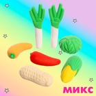 Игровой набор «Овощи», ластики фигурные, 8 шт., МИКС - Фото 6