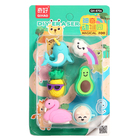 Игровой набор ластиков «Яркие краски», 6 шт., МИКС - Фото 9