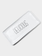 Блюдо для подачи «Белый Восток», меламин, 36.2×17.8×2 см, прямоугольное, белое - Фото 4