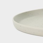 Блюдо «Мрамор», d=28 см, цвет серый - Фото 3
