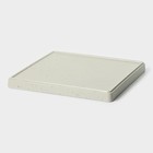 Тарелка «Мрамор», 24,5×2,5 см, цвет серый - фото 4462408