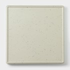 Тарелка «Мрамор», 24,5×2,5 см, цвет серый - фото 4462409