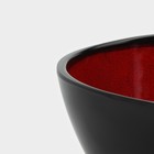 Салатник «Красный Восток», 1 л, 16.5×7.7 см, чёрный - Фото 3