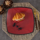 Блюдо сервировочное «Красный Восток», 18.7×2.5 см, пластик, чёрное - Фото 9