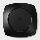 Блюдо сервировочное «Красный Восток», 27.5×3.5 см, пластик, чёрное - Фото 7