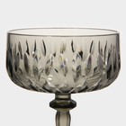 Креманка «Грани», 400 мл, 11×15.5 см, пластик, серая - Фото 4