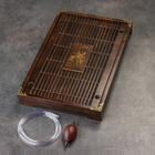 Поднос для чайной церемонии, чабань, 43 х 28.5 х 5 см, японский дуб - фото 3534402