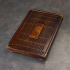 Поднос для чайной церемонии, чабань, 53 х 33 х 5 см, японский дуб - Фото 2