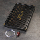 Поднос для чайной церемонии ДЖЕКИЧАЙ, чабань, 53×33×5 см, дерево японский дуб - Фото 1